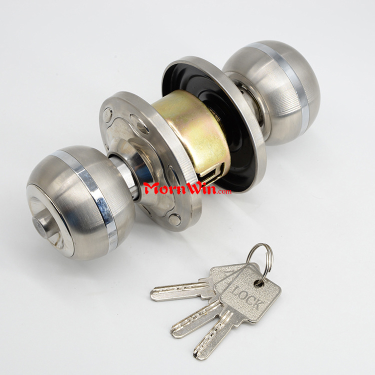 American quality travex heavy duty bronce cerradura tubular Brass Zamak Stainless Steel Cylindrical Leverset Knob Handle Lock