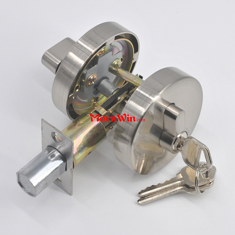 Zinc alloy round door lock deadbolt