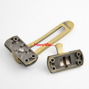 Golden brass color guard lock chain hotel door safety front door guard