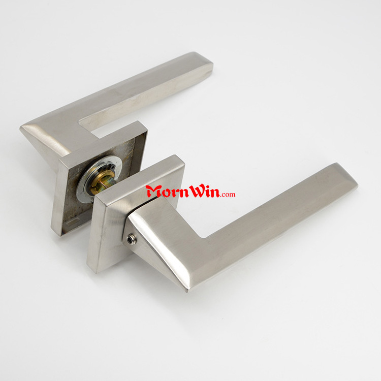 Satin Stainless Steel 304 Solid Casting Lever Door Handle