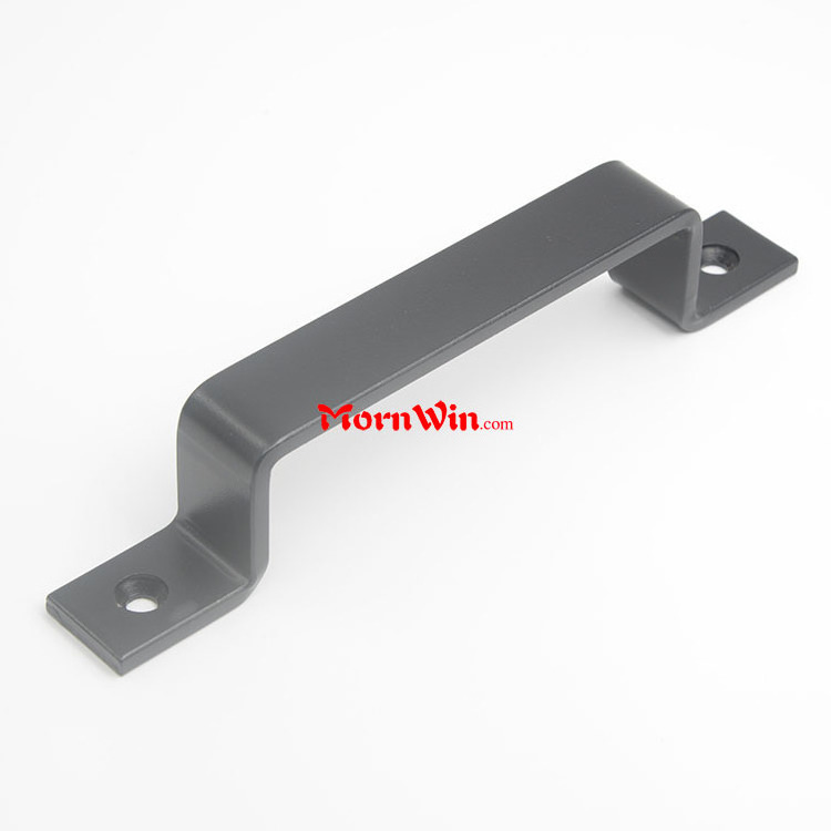 10 inch Black Barn Door Handle Solid Steel Gate Handle Pull for Sliding Barn Doors Gates Garages Sheds