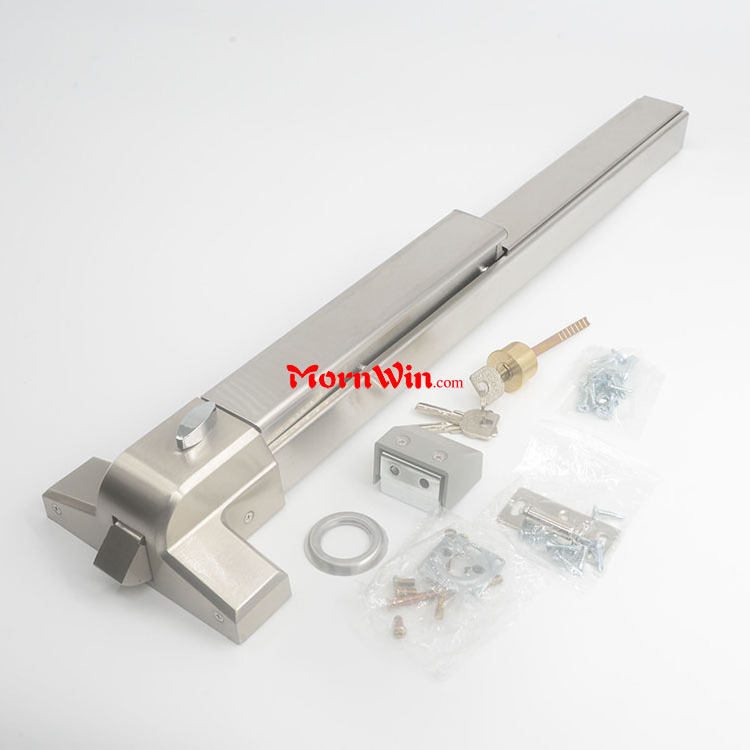 Escape door fire door stainless steel push bar panic exit device Exit door push bar panic lock Emergency anti panic bar