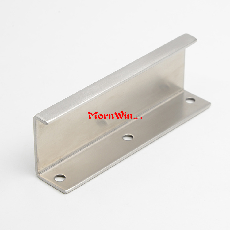 Modern Simple cabinet invisible door handle stainless steel concealed furniture handle and knobs