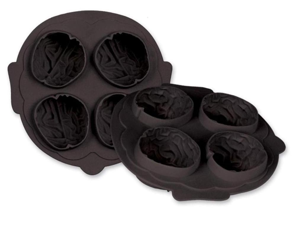 Chocolate Mold Tray Silicone Ice Cube Party Maker Perfect For Diy Frozen Ice Pudding Jelly Candy Black Brain