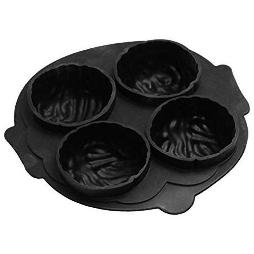 Chocolate Mold Tray Silicone Ice Cube Party Maker Perfect For Diy Frozen Ice Pudding Jelly Candy Black Brain