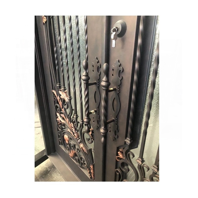 New Arrival Nigeria Steel Door House Building Iron Interior Door