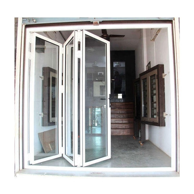 Double Crate Doors Balcony Gate Fold Flip Box Packaging Steel Cabinet 2 Wardrobe Furniture Pocket Slide Pivot Kit Folding Door