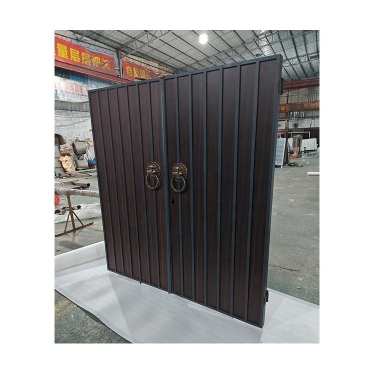 2020 High Demand Export aluminum alloy Gate Design Wrought Gate For Garden