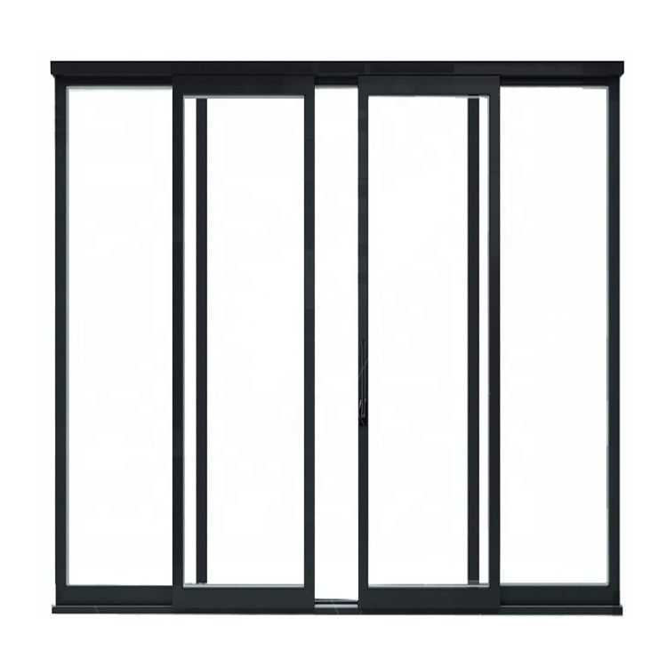 Doors Glass Frame Exterior Aluminium Profile For Aluminum 42 In Heavy Triple Glazed Auto Slide Sprinter Price Of Sliding Door