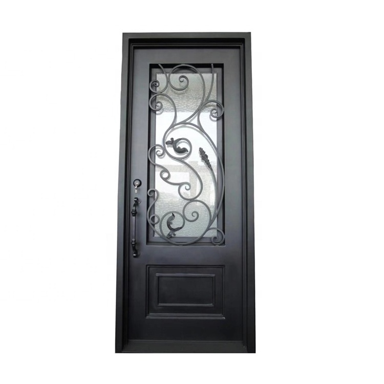 Main Wrought Dog Entrance Gate Simple Villa Modern Designs Security Grilled F Design Exterior Front Kitchen Rear Rack Iron Door