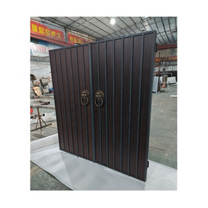 Professional manufacture cheap iron gate design from nigeria