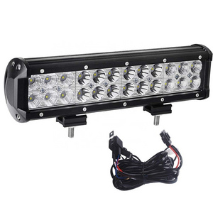 12 Inch 72W LED light bar Waterproof for Off-Road Truck Car  Spot Flood LED Lights