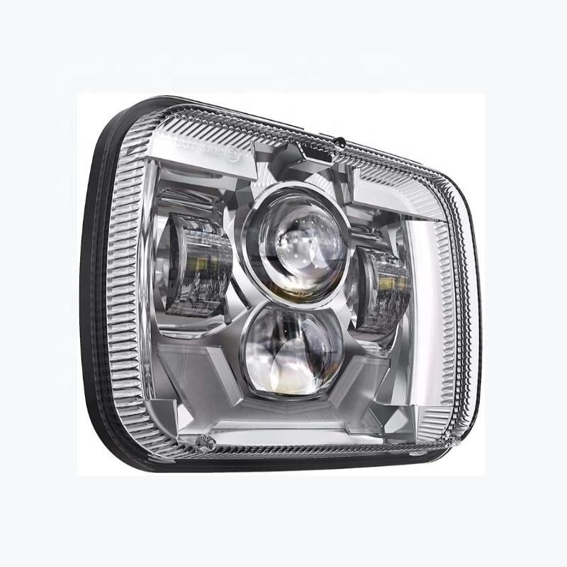 For Volvo for Golf for GMC for Cherokee Truck Headlight 5x7 inch rectangular led headlight