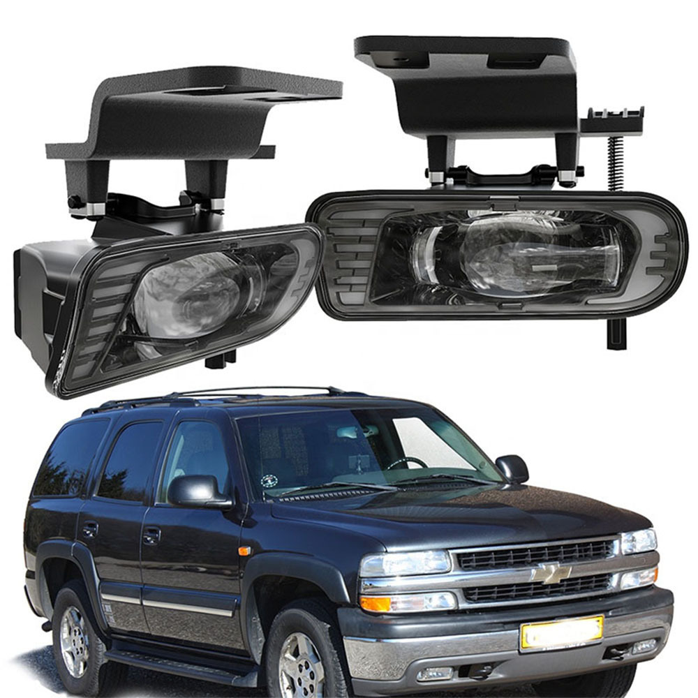 For Chevy Silverado Accessories 1996-2002 Front Bumper Fog Lamp LED Fog/Driving Lights 6500K