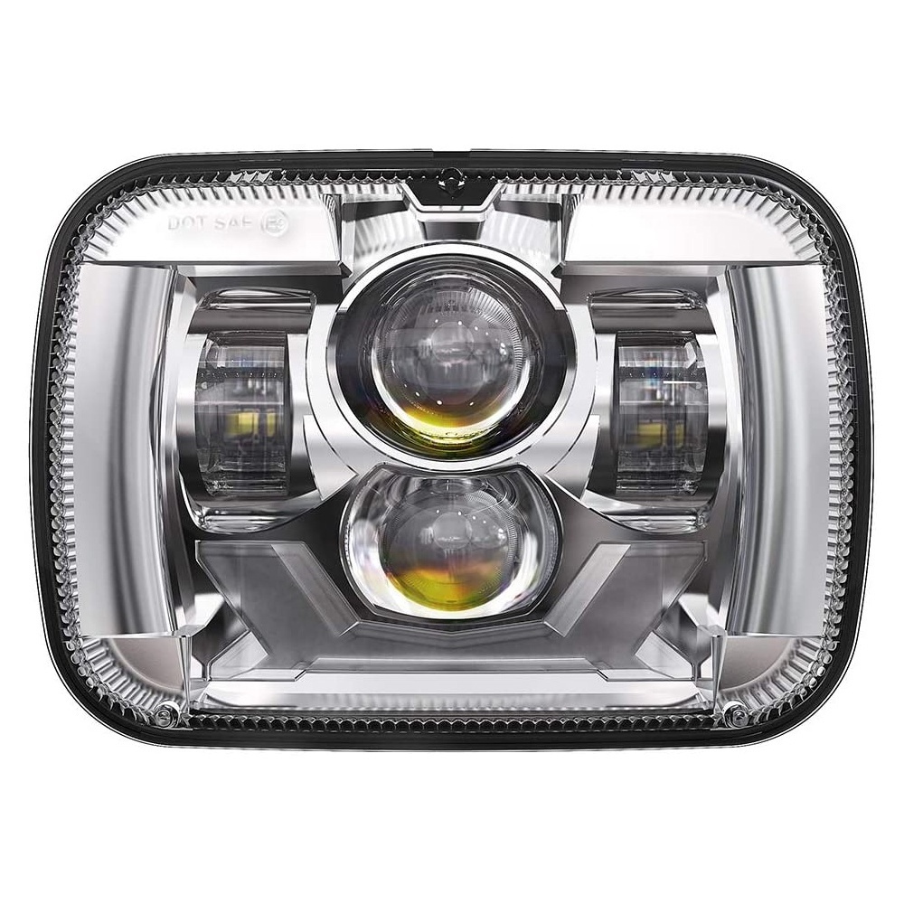 5x7 Led Headlights for 1978-1986 Ford F150 Accessories Muscle Classic Car Parts for Ford F250 F350 Pickup Truck F 150 250 350