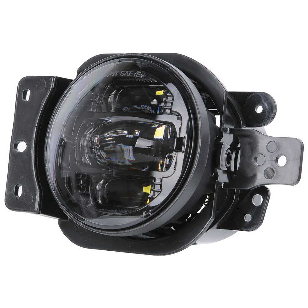 Bumper led fog lights for Jeep Wrangler JL 2018+ accessories led fog driving lamps 12v lighting system