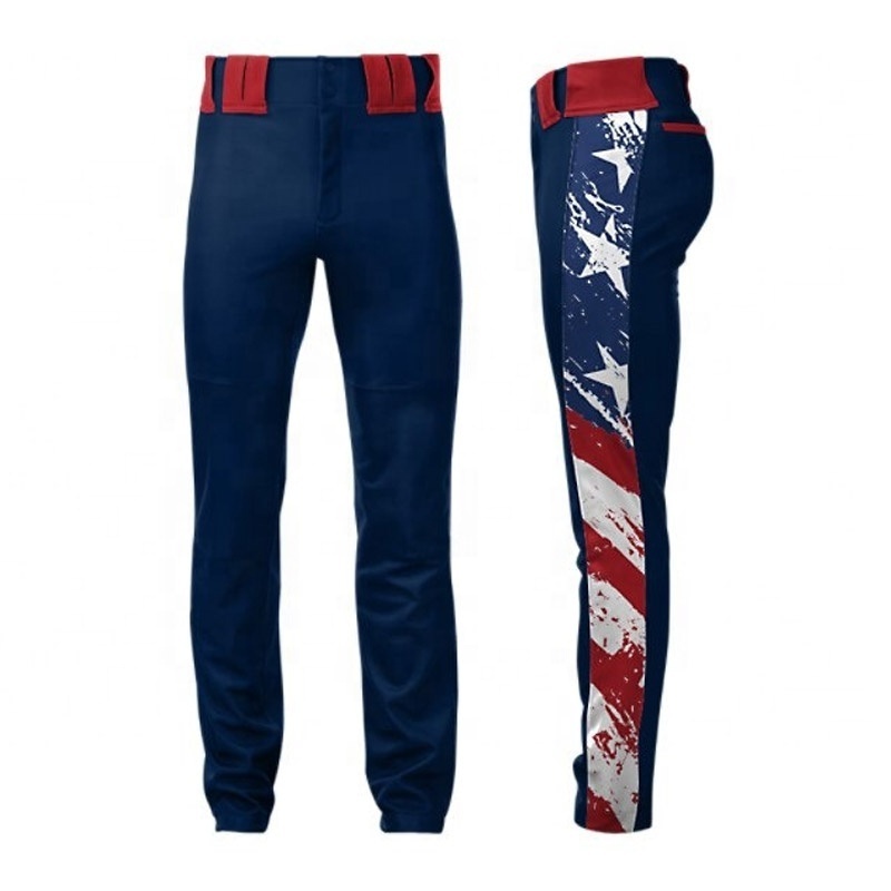 OEM Plain Professional Fat Man Baseball Jersey Jogging Pants Team Workout Baseball Pants