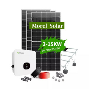 Germany Balcony Solar Panel 600w On-grid Solar System Kit 10kw 15kw Solar Residencial Generator System