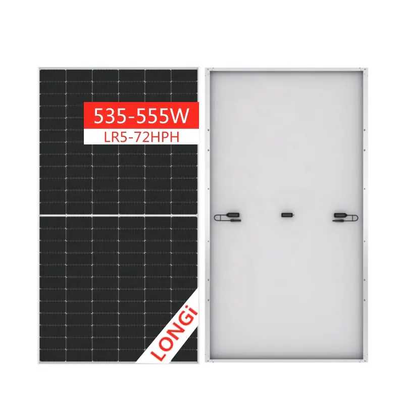 Longi Solar Panel Longi Hi-Mo 5m Lr5-72hph-555m 555W 555 Watt Solar Panel