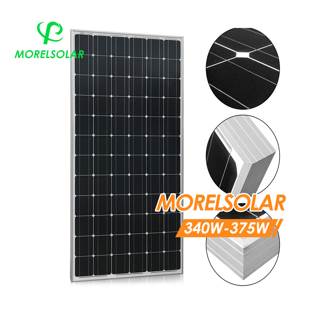 36v 24v 12v 200 watt monocrystalline solar panel for home