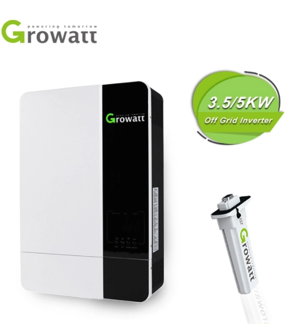 Growatt SPF 5000ES Home Power Supply Off Grid Inverter Growatt 5kw Inverter Pure Sine Wave Off Grid/Hybrid Solar System