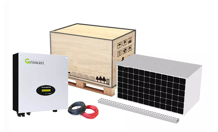 Germany Balcony Solar Panel 600w On-grid Solar System Kit 10kw 15kw Solar Residencial Generator System