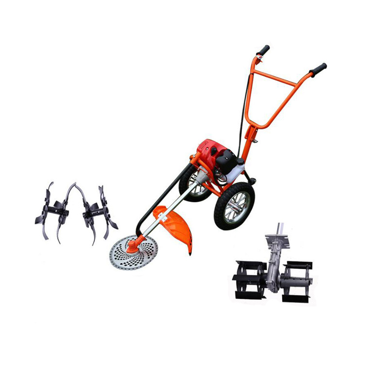 Agriculture farming hand held ploughing machine land small ploughing ...
