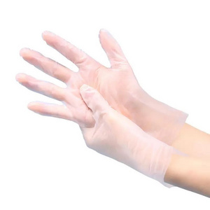 Disposable Plastic Gloves Disposable Pe Plastic Gloves Transparent Ldpe Poly Food Polyethylene Clear Bag OEM Customized Logo GUA