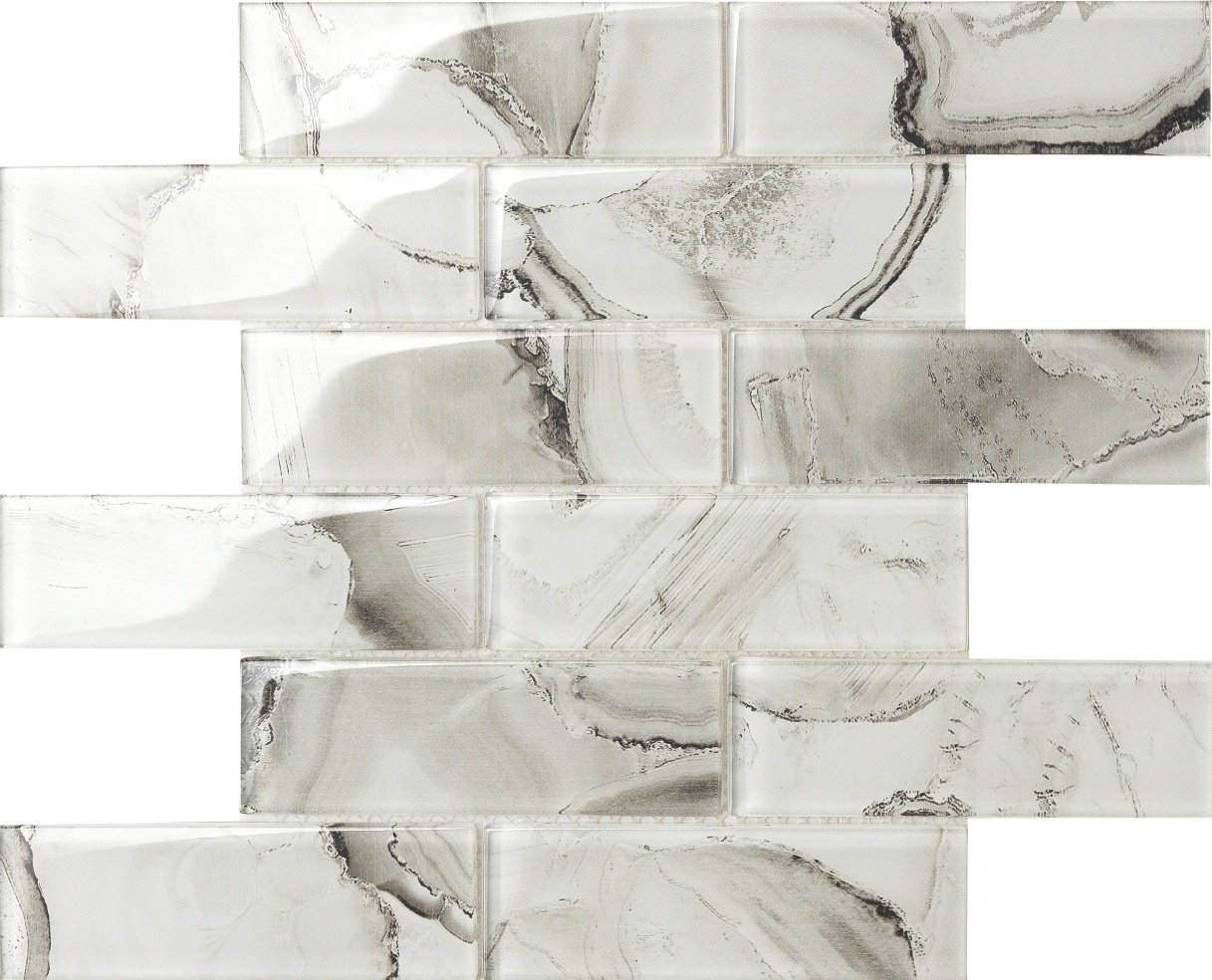 Peel and stick floor tile backsplash kitchen tiles glass mosaic