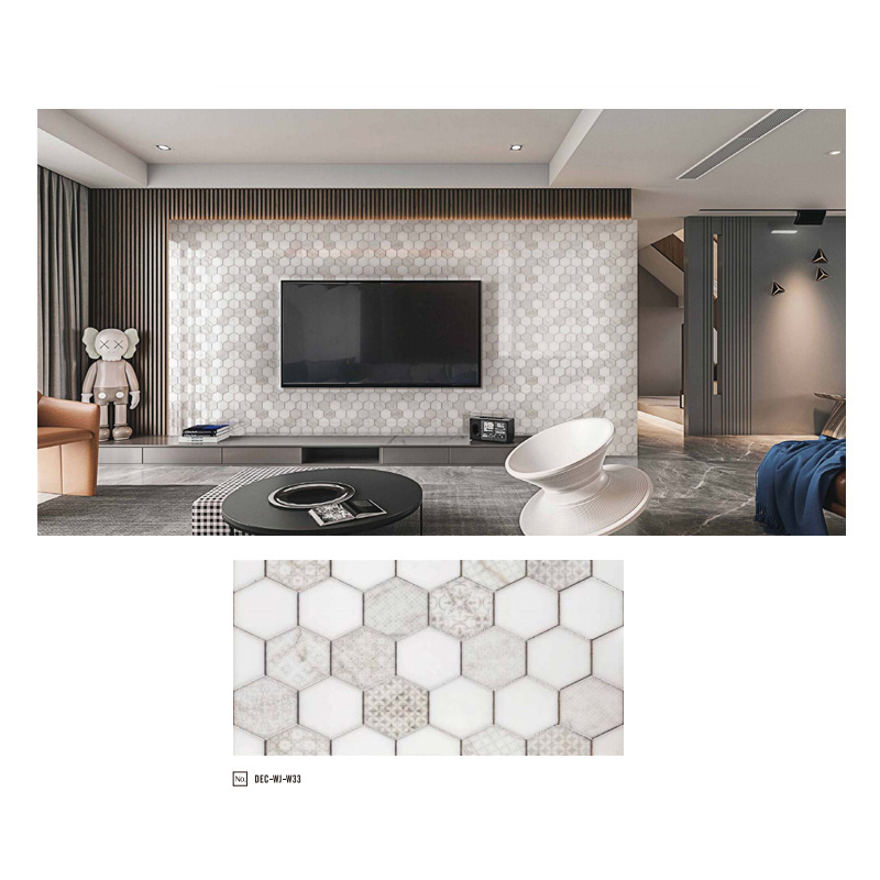 design patterned porcelain golden matte ceramic border tile foshan building materials wall ceramic gold tile Mosaic