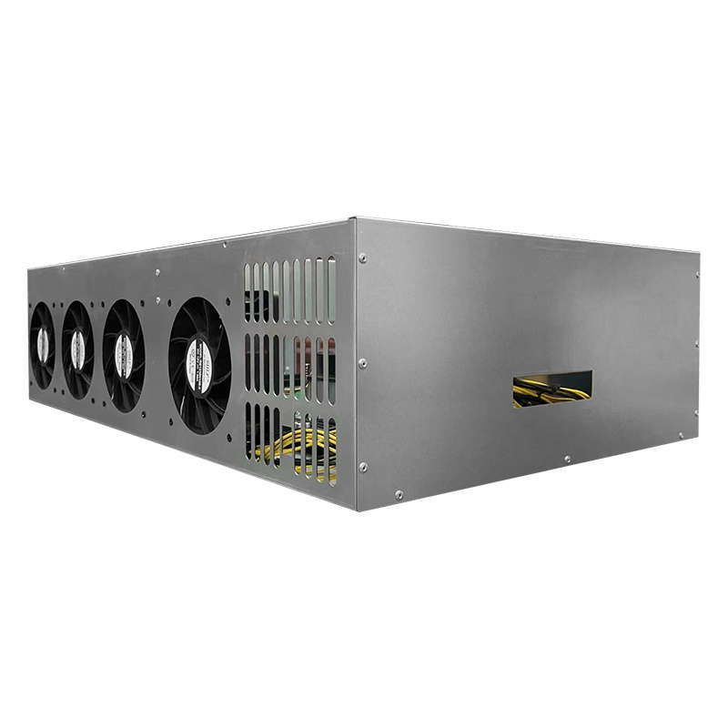 65mm 6GPU X99 chassis, suitable for home 6 card AMD graphics gpu rig server chassis