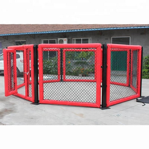 MOSC hexagon octagon circle boxing mma cage for sale