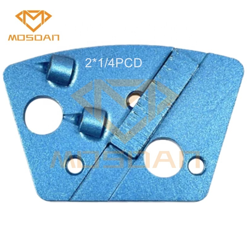 KutRite Trapezoid 2x 1/4 PCD Scraper for Epoxy or Paint Coatings Removing