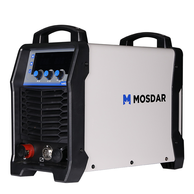 MOSDAR MIG350 MIG Welding Machine Synergic LCD Display Multifunctional 4 In 1 MMA TIG MAG MIG Welder Aluminium