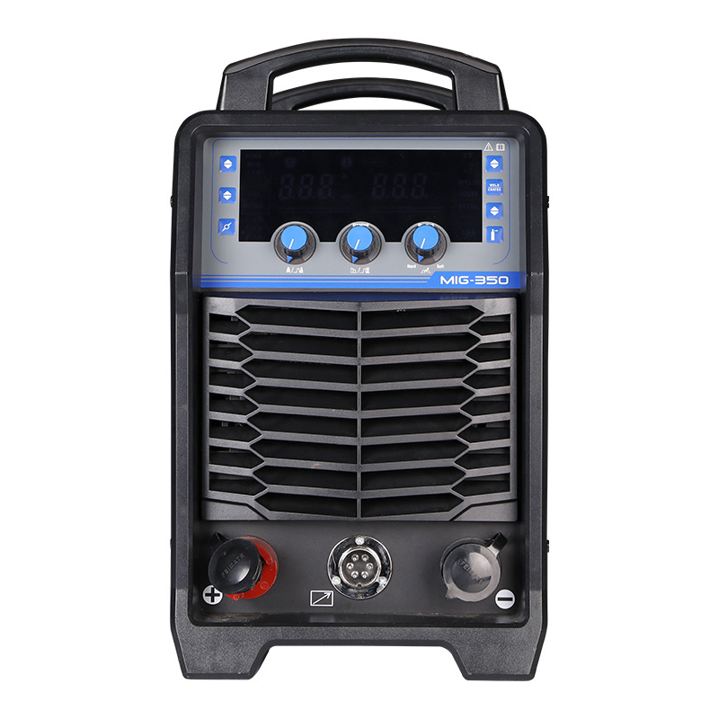 MOSDAR MIG350 MIG Welding Machine Synergic LCD Display Multifunctional 4 In 1 MMA TIG MAG MIG Welder Aluminium