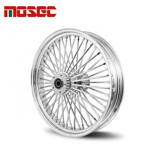 Factory Supply Steel 21x 3.5 Motorcycle Wheel Rim 16 21 Inch Fat Spoke Wheels For Harley