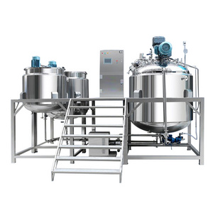 Commercial 100L Cosmetic Cream Extraction Machine Emulsifying Mixer