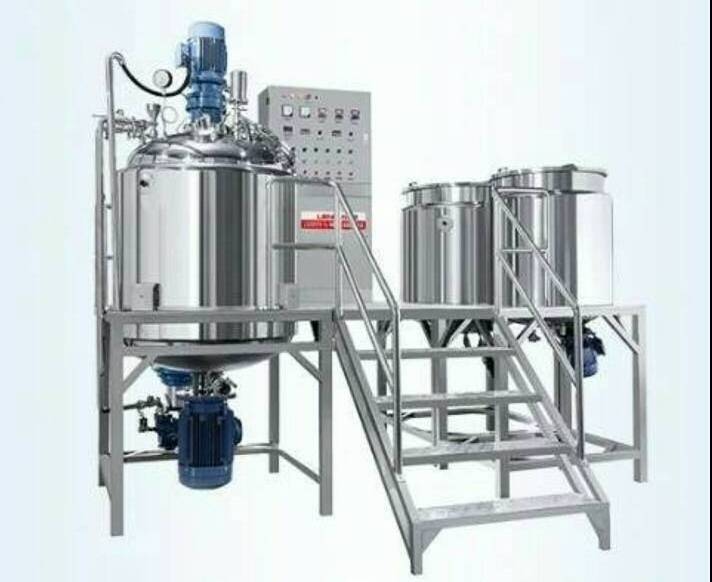 Commercial 100L Cosmetic Cream Extraction Machine Emulsifying Mixer