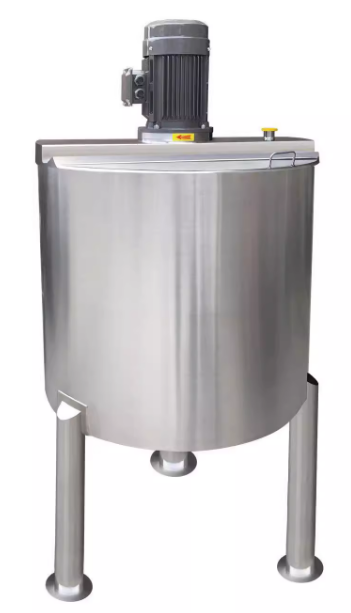 500 liter Stainless Steel Liquid Fertilizer Chicken Feed Mixing Tank With Agitator