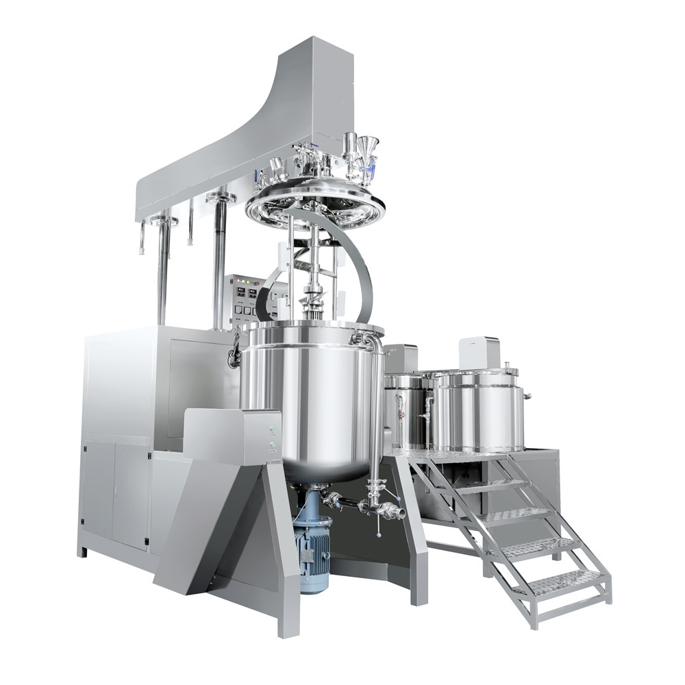 Commercial 100L Cosmetic Cream Extraction Machine Emulsifying Mixer