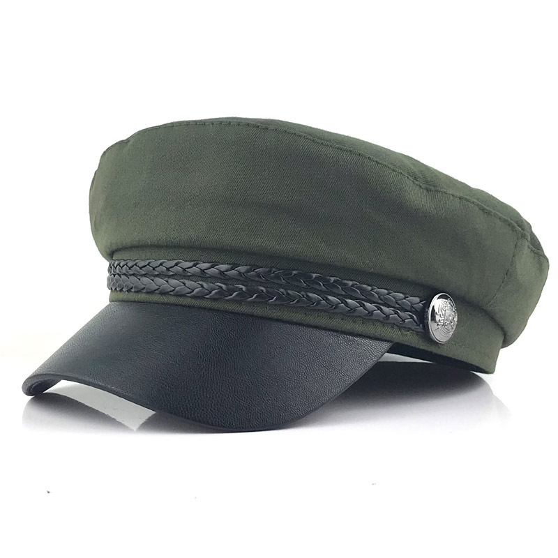 Peaked Cap Men Berets Hat New Vintage Octagon Hat Camouflage Camo Service Cap Custom Tactical Cap