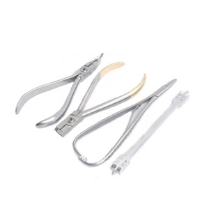 Orthodontic Distal End Cutter Weingart Pliers Mathieu Needle Dentist Dental Lab Hand Tools Kit