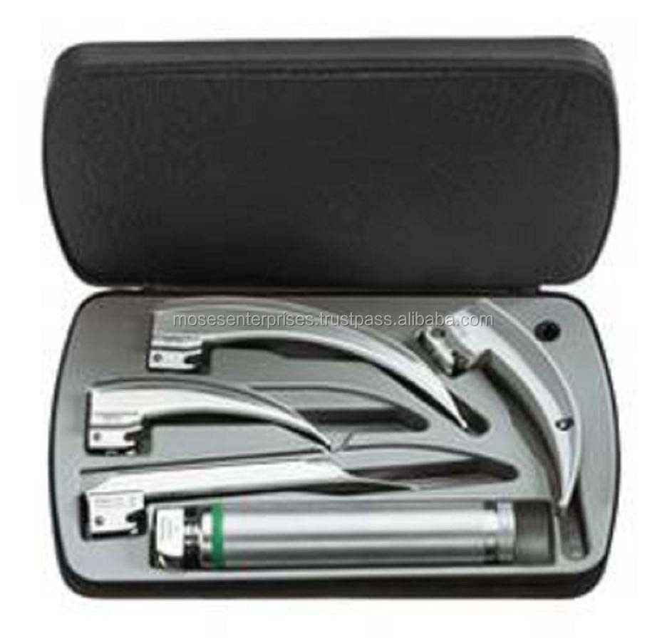 Professional Good Quality Compatible Optical Medical ENT Endoscope Otoscope Laryngoscopes Set