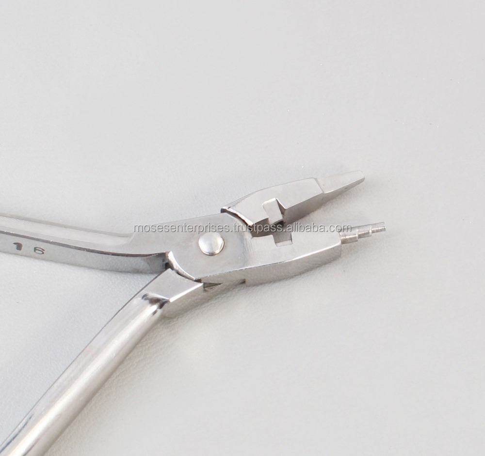 Top Custom OEM Supplies Company High Grade Stainless Steel Dental Lab Dentist Orthodontic Kim Pliers