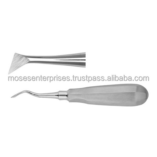 Back Action Dental Tooth Straight Spade Concave Root Tip Dental Elevators Surgical Lab Dentist Dental Winter Root Elevator Right