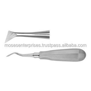 Back Action Dental Tooth Straight Spade Concave Root Tip Dental Elevators Surgical Lab Dentist Dental Winter Root Elevator Right