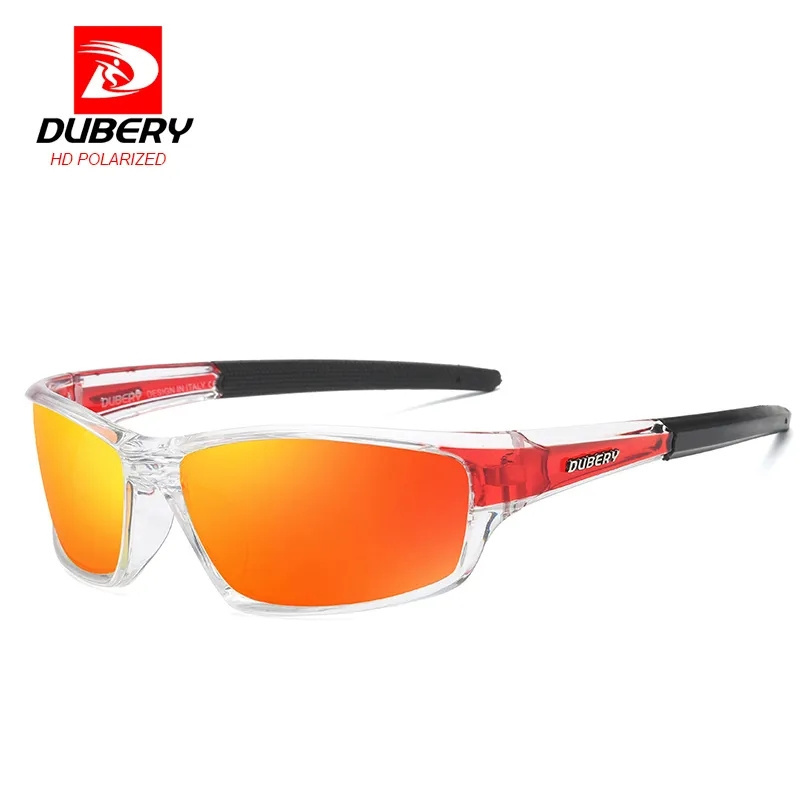 DUBERY retro polarized sunglasses D620 European and American sports sunglasses men driving riding sunglasses