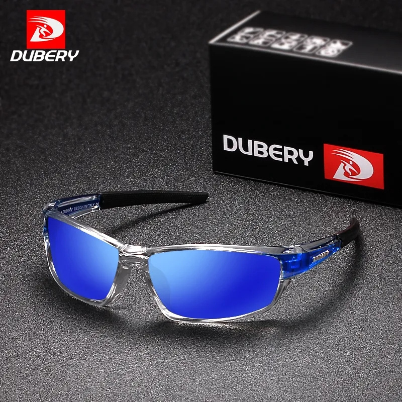 DUBERY retro polarized sunglasses D620 European and American sports sunglasses men driving riding sunglasses