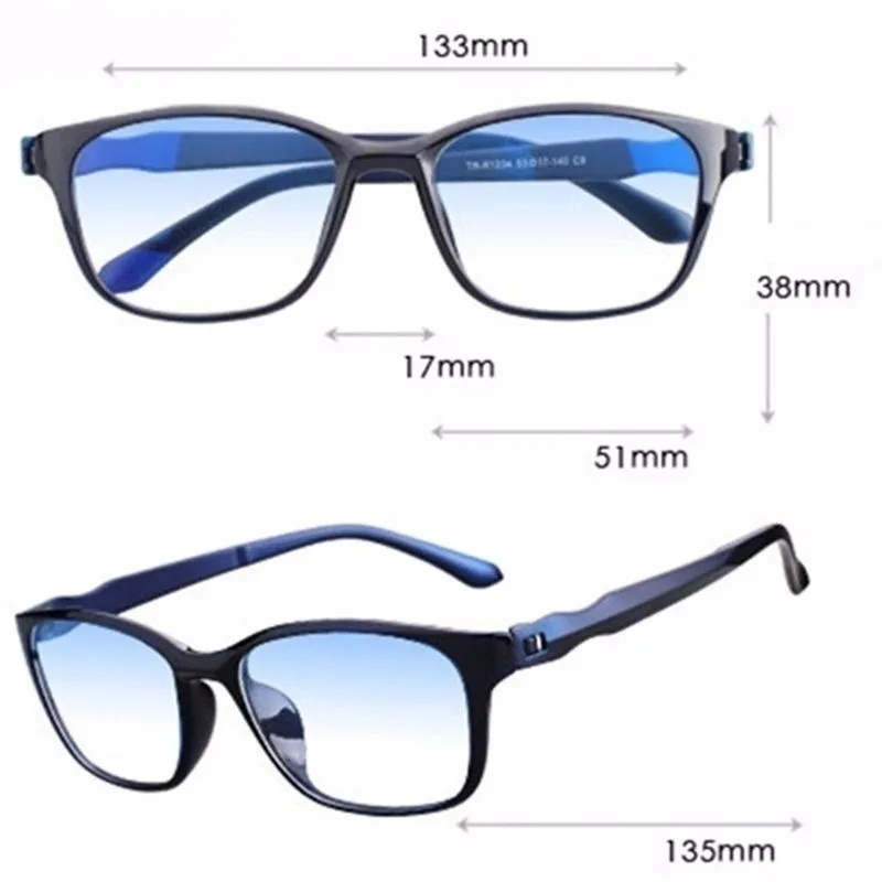 Men Reading Glasses HD Presbyopic Eyewear Eye Protection Computer Eyeglasses +1.0 To +4.0 Mens Gafas Blue Light Glasses