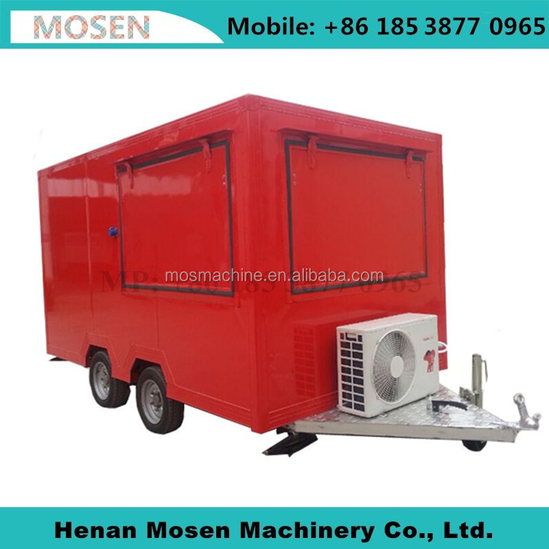 Mobile Churros Vending Trailer/Ice Cream Cart/Crepe Food Truck For Sale